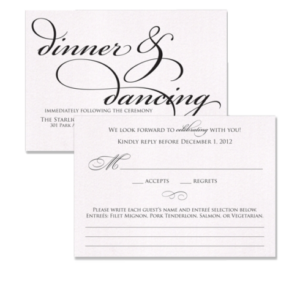 RSVP Cards Printing Australia