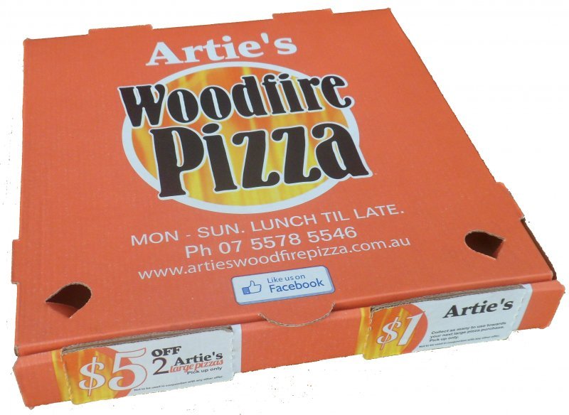 Personalised Pizza Boxes