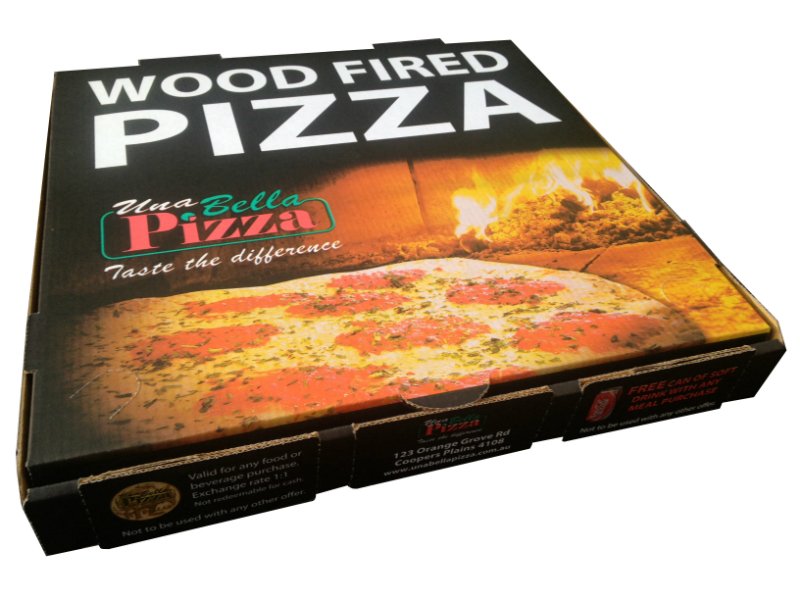 Custom Printed Pizza Boxes
